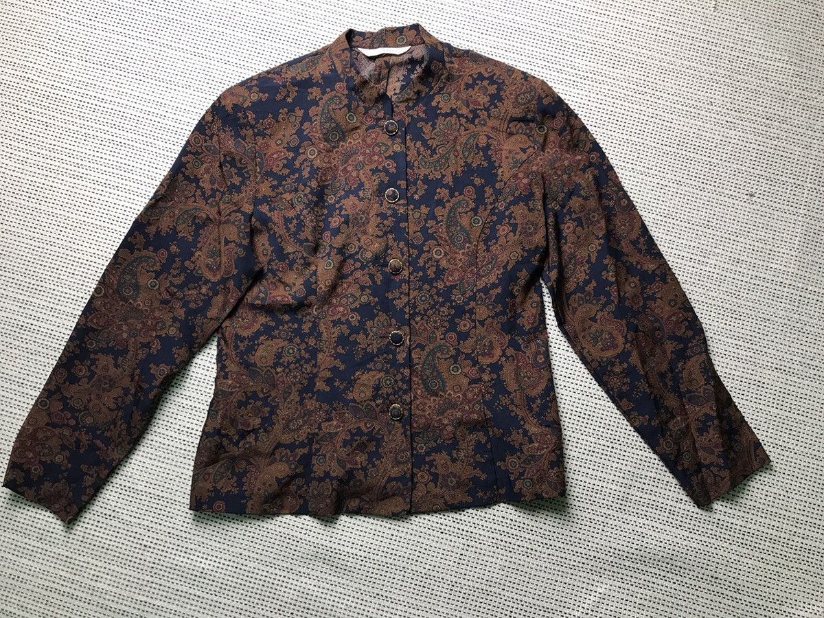 Burberry ‼️vtg burberry floral very rare Size M / US 6-8 / IT 42-44 - 1 Thumbnail
