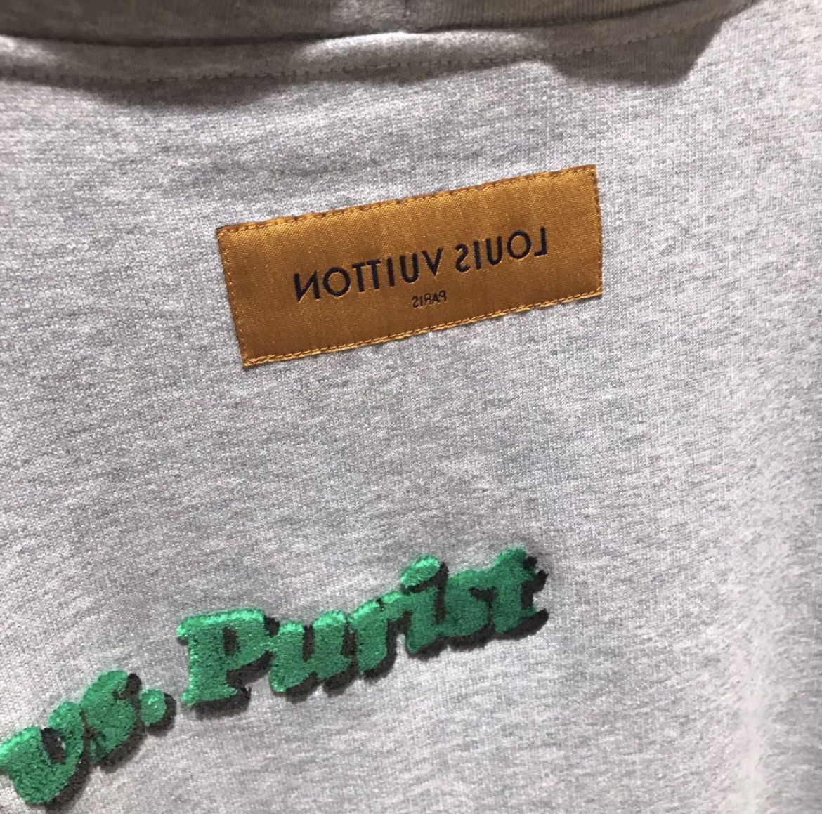 Louis Vuitton × Virgil Abloh Tourist vs purist tuffetage hoodie Size US M / EU 48-50 / 2 - 3 Thumbnail
