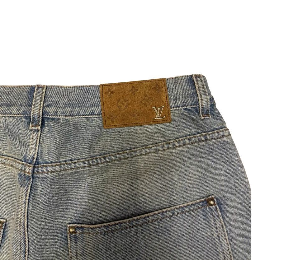 Louis Vuitton × Virgil Abloh Tourist vs purist tuffetage denim jeans Size US 30 / EU 46 - 4 Thumbnail