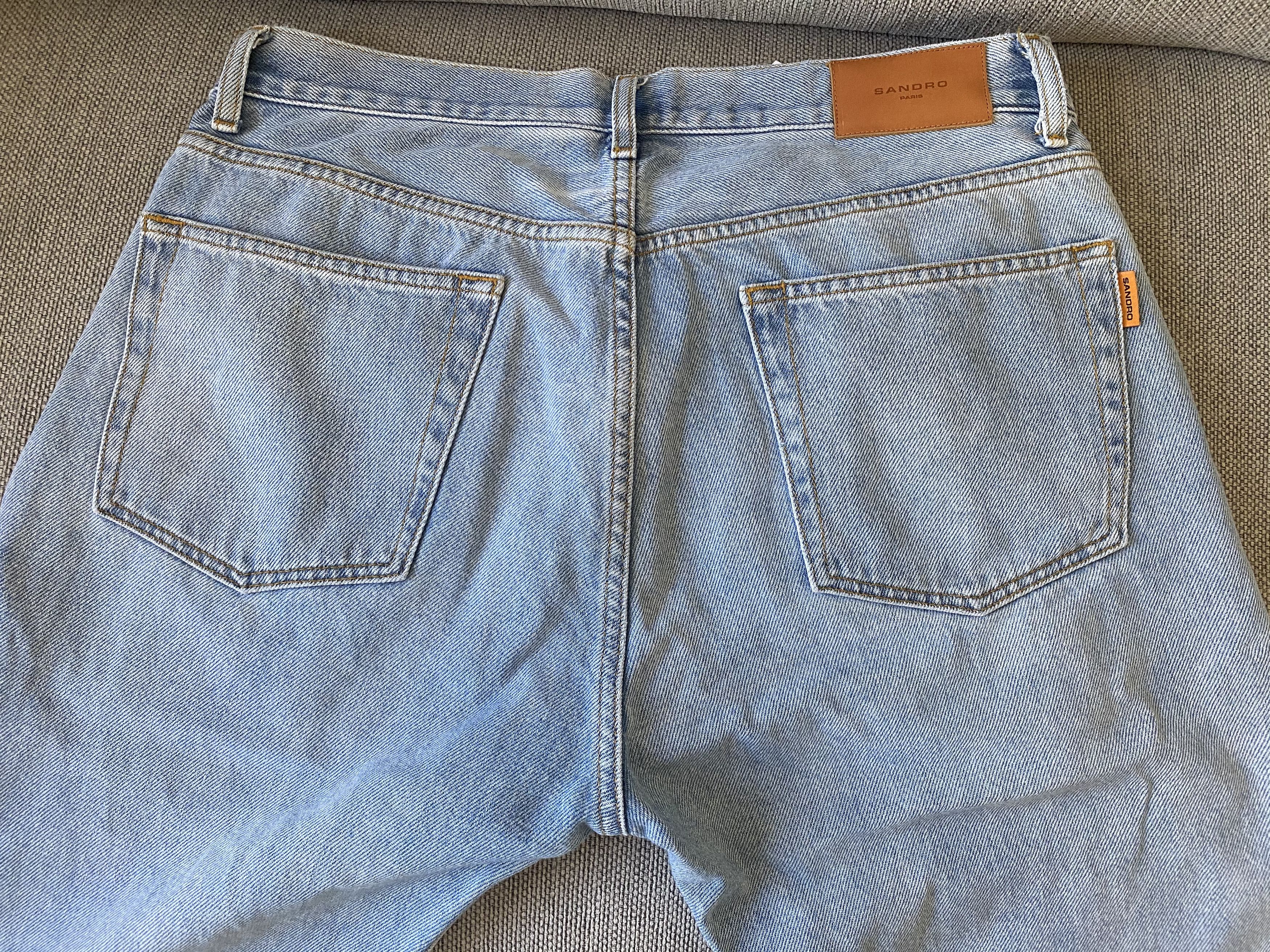 Sandro Sandro Regular Fit Denim Blue Vintage 34 Size US 34 / EU 50 - 9 Thumbnail