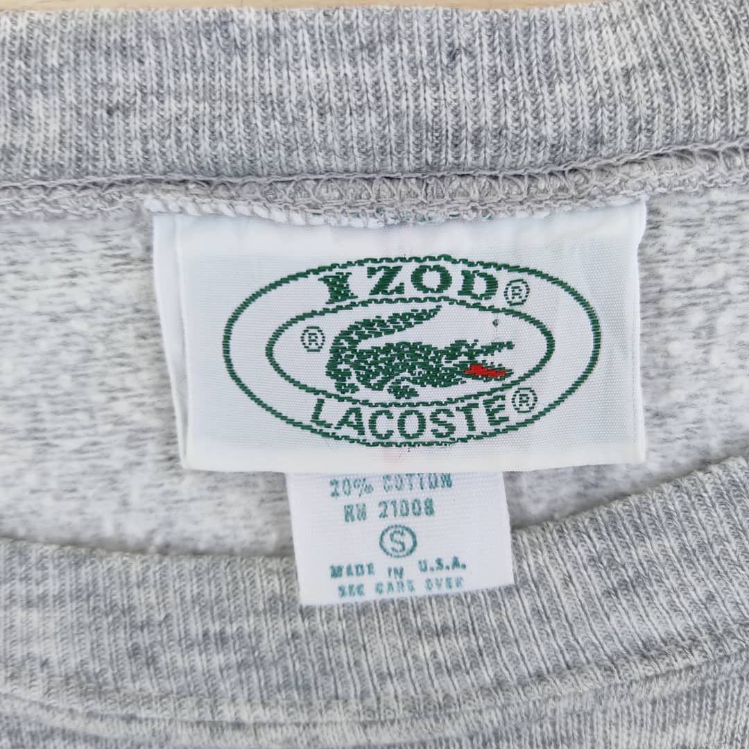 Lacoste × Vintage Vintage LACOSTE big logo spellout USA Size US S / EU 44-46 / 1 - 3 Thumbnail