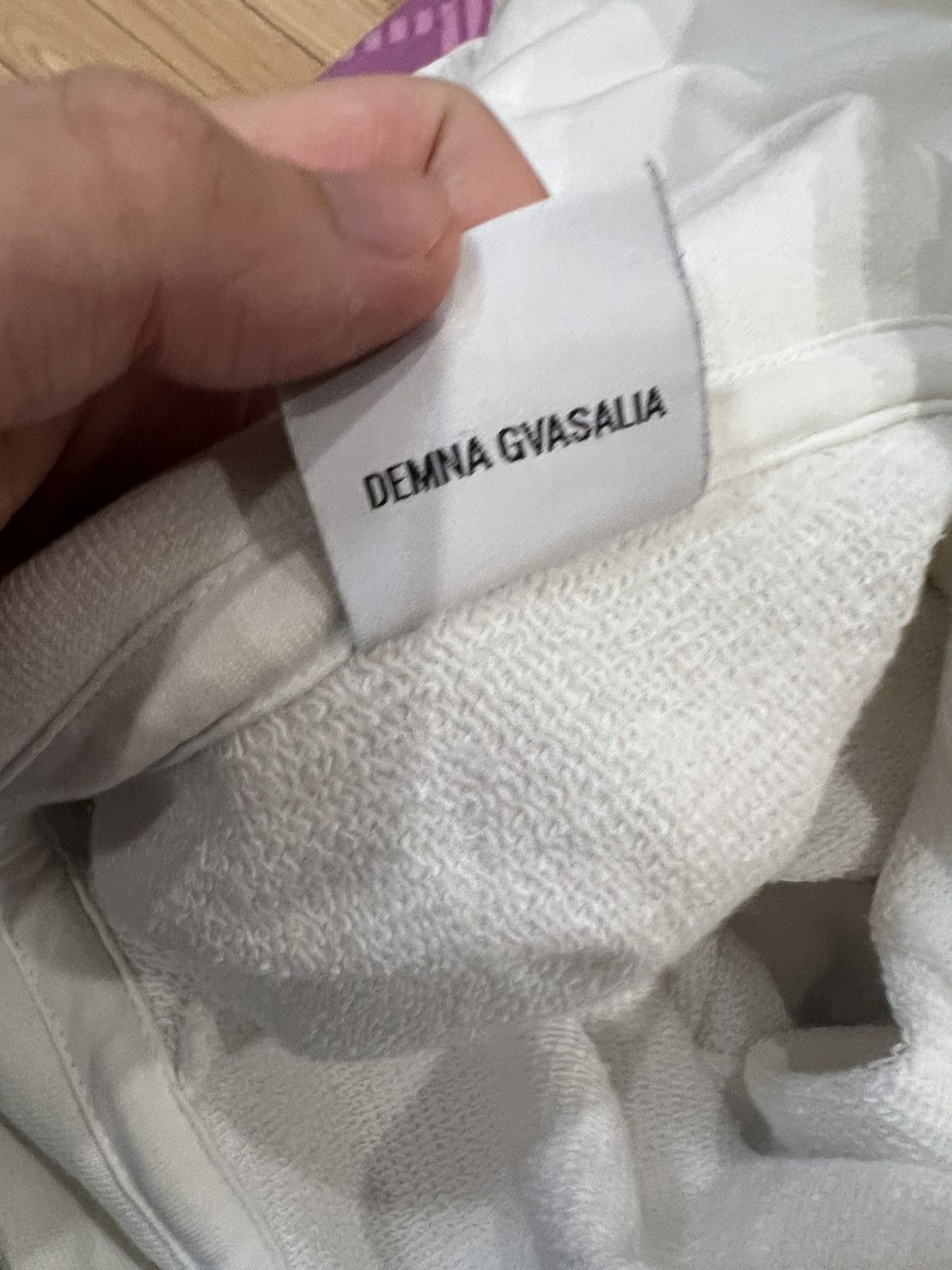 Champion × Vetements In progress zip up hoodie white Size US XS / EU 42 / 0 - 6 Thumbnail