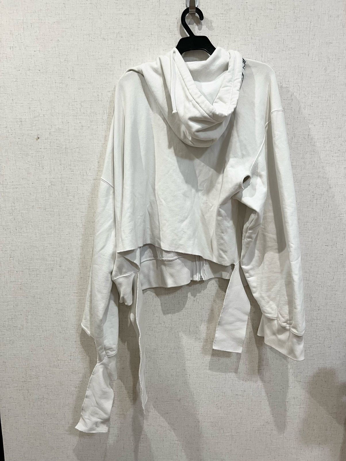 Champion × Vetements In progress zip up hoodie white Size US XS / EU 42 / 0 - 2 Thumbnail