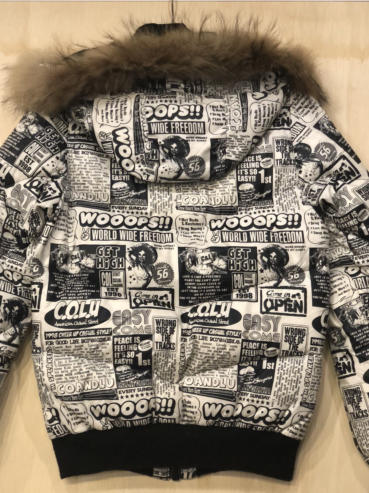 Japanese Brand CO & LU overprint hoodie fullprint Size US M / EU 48-50 / 2 - 11 Thumbnail