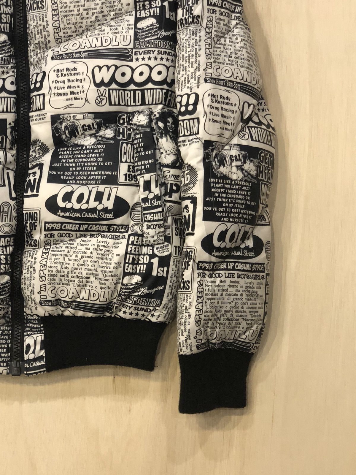 Japanese Brand CO & LU overprint hoodie fullprint Size US M / EU 48-50 / 2 - 4 Thumbnail