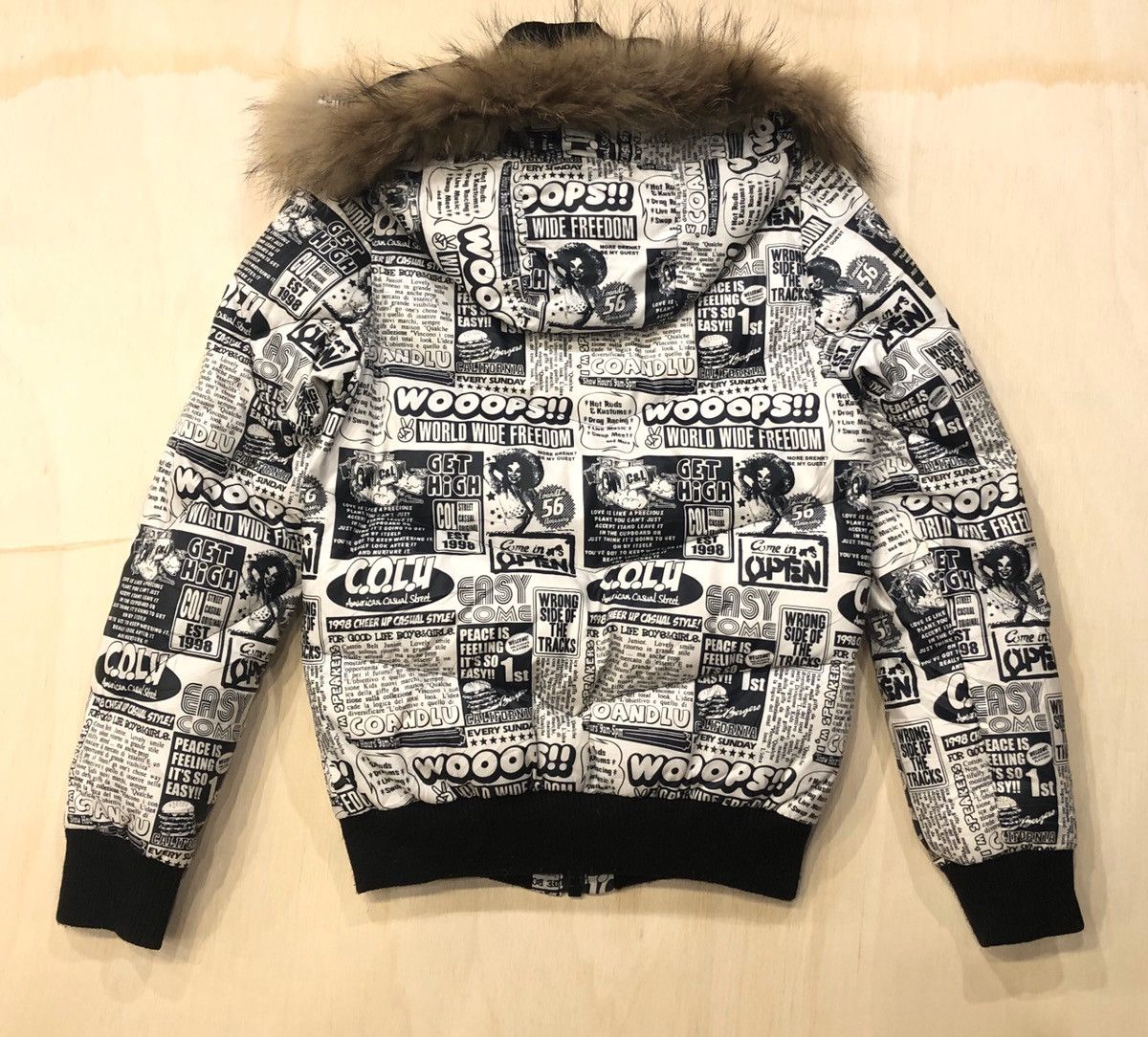 Japanese Brand CO & LU overprint hoodie fullprint Size US M / EU 48-50 / 2 - 10 Thumbnail