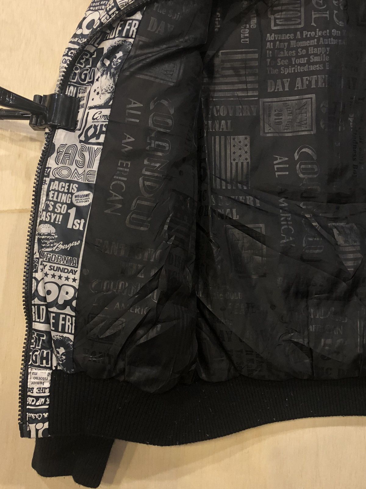 Japanese Brand CO & LU overprint hoodie fullprint Size US M / EU 48-50 / 2 - 8 Thumbnail