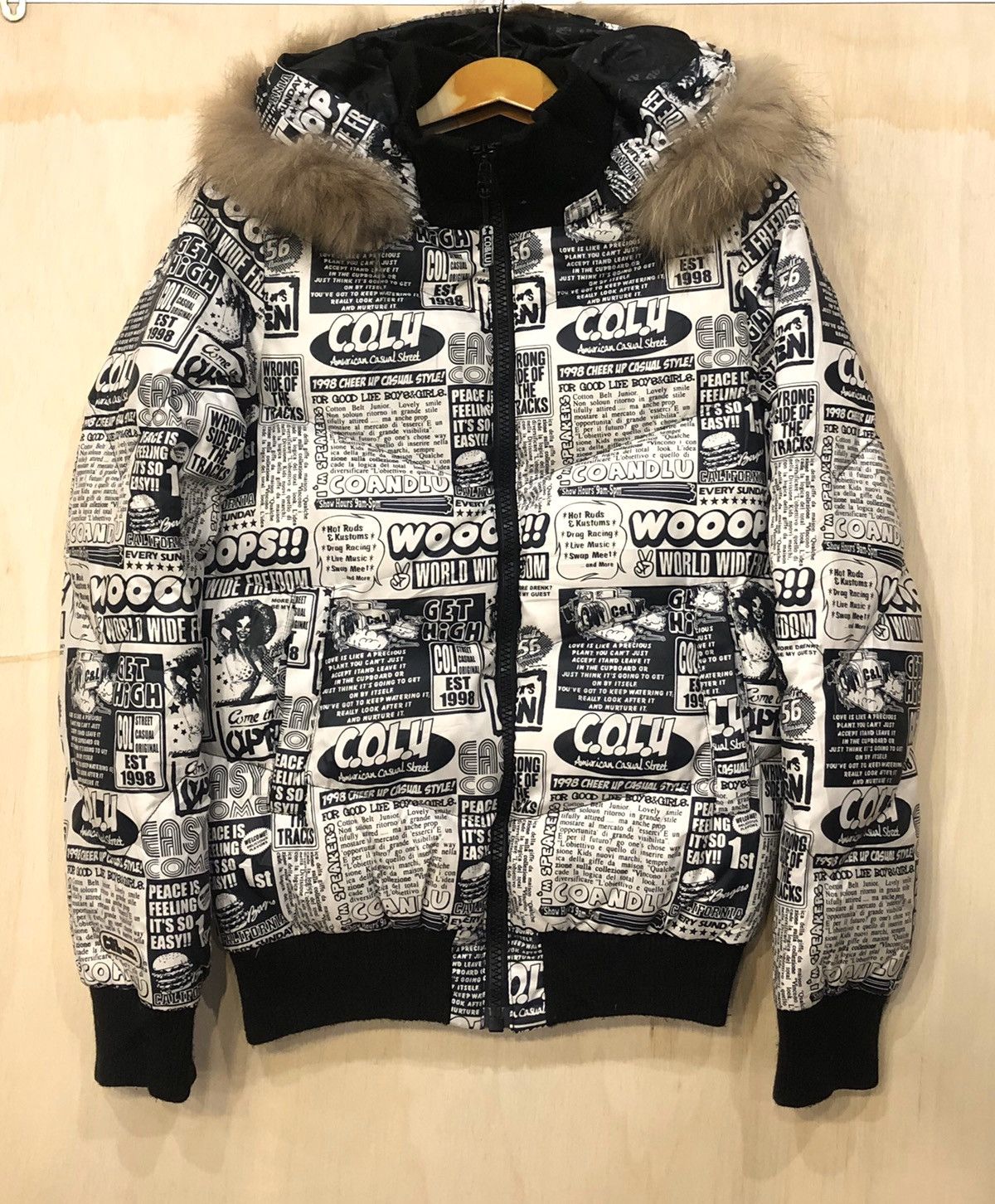 Japanese Brand CO & LU overprint hoodie fullprint Size US M / EU 48-50 / 2 - 1 Thumbnail