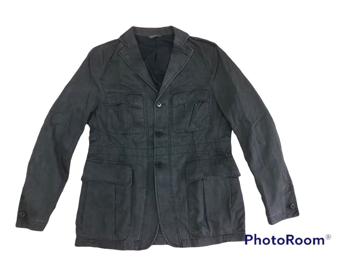 Yohji Yamamoto Yohji Yamamoto AAR Oversized Jacket Black M ARCHIVE Size US M / EU 48-50 / 2 - 2 Thumbnail
