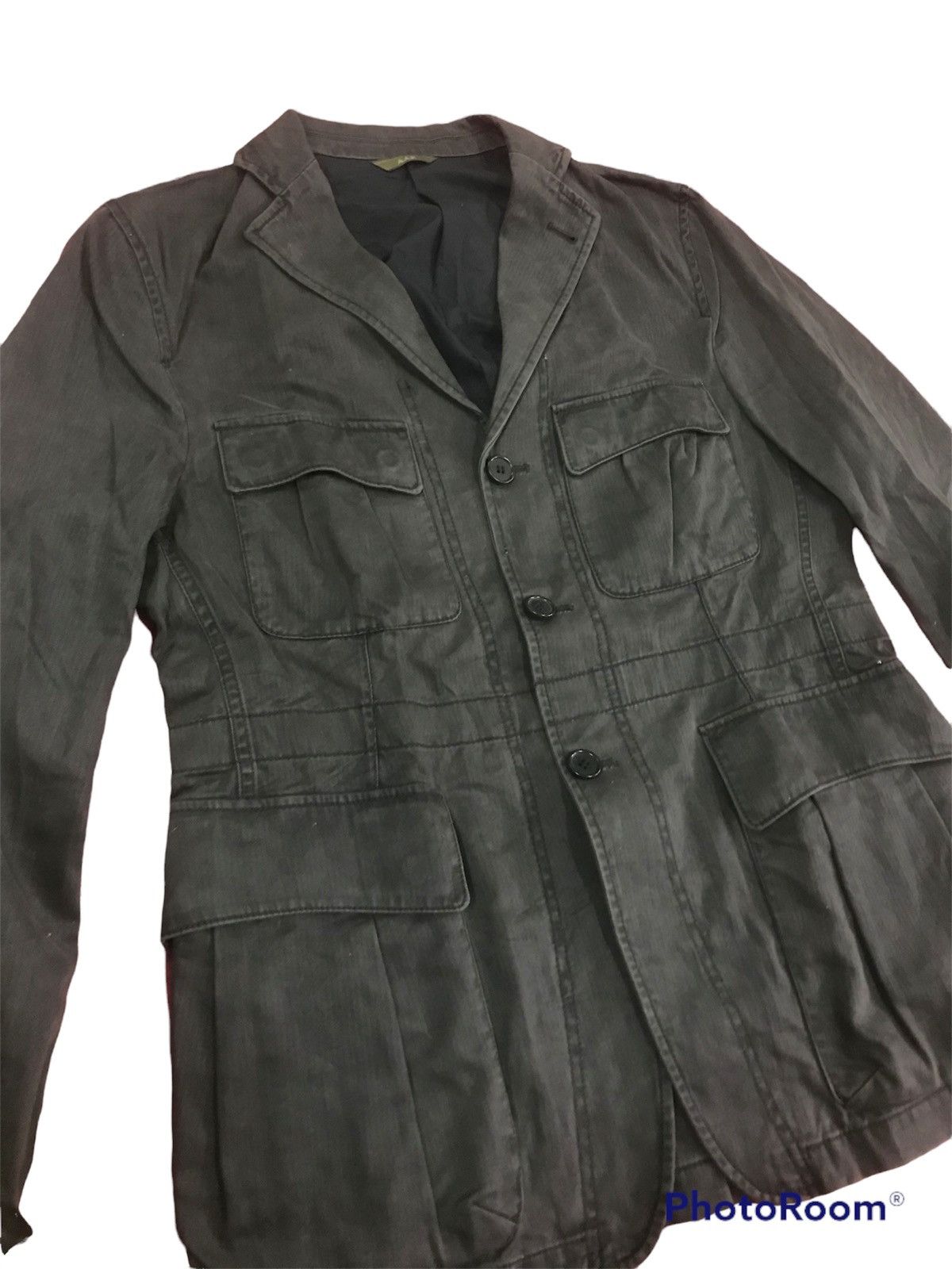 Yohji Yamamoto Yohji Yamamoto AAR Oversized Jacket Black M ARCHIVE Size US M / EU 48-50 / 2 - 3 Thumbnail