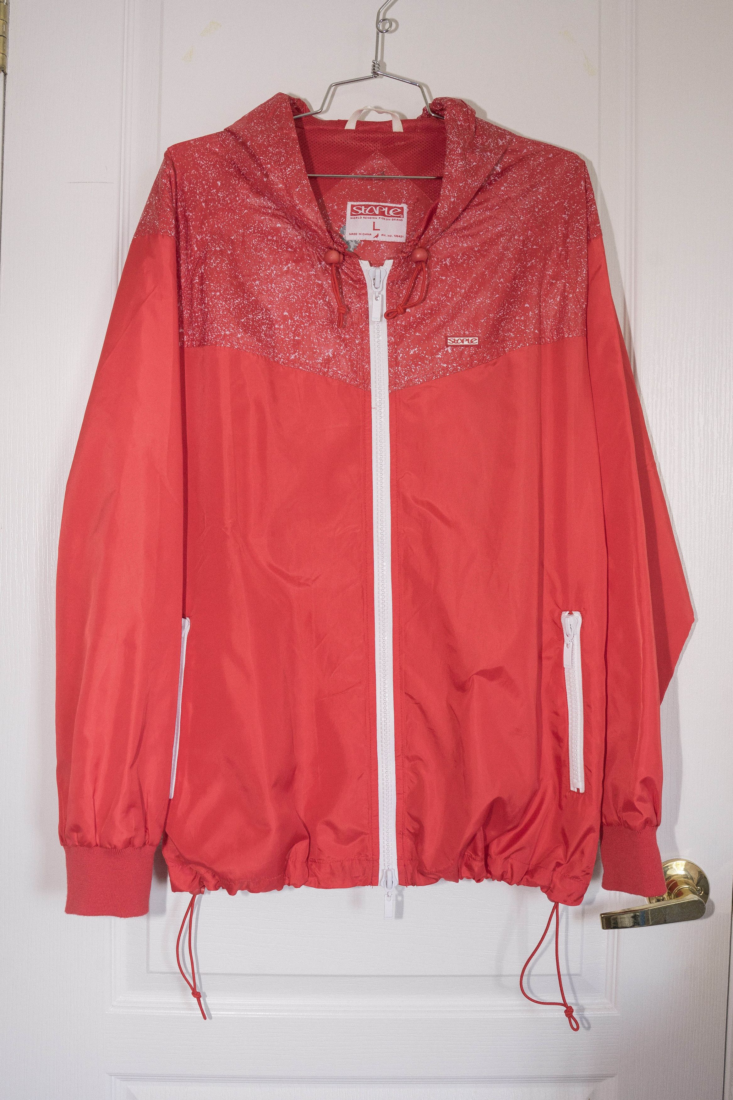 Staple Staple Pigeon Splatter Windbreaker - Sz L Size US L / EU 52-54 / 3 - 2 Thumbnail