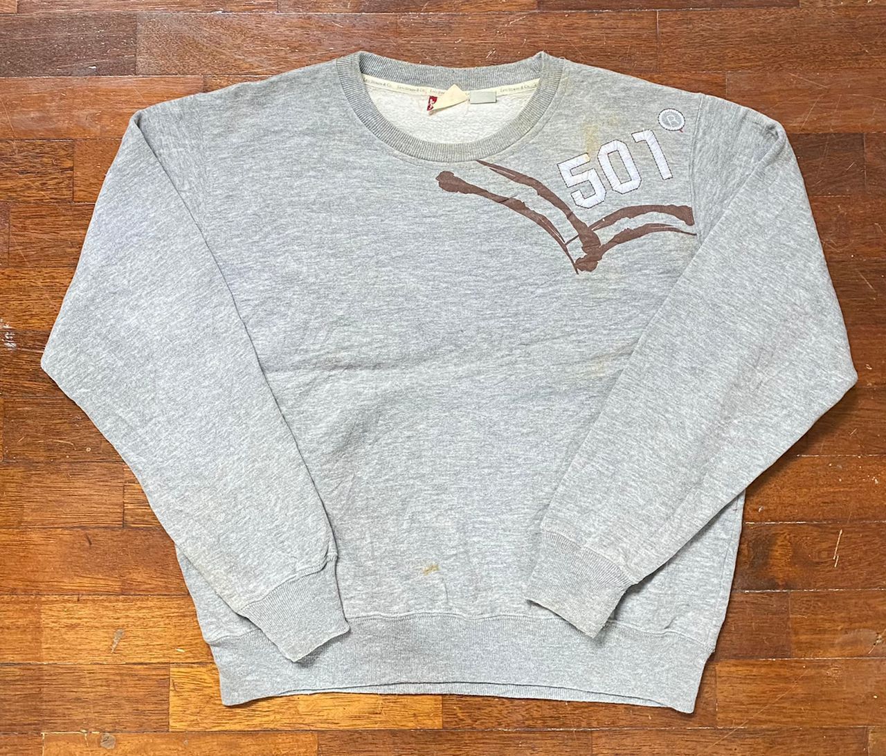 image of Vintage Levis Japan Sw 6 in Grey, Men's (Size Large)