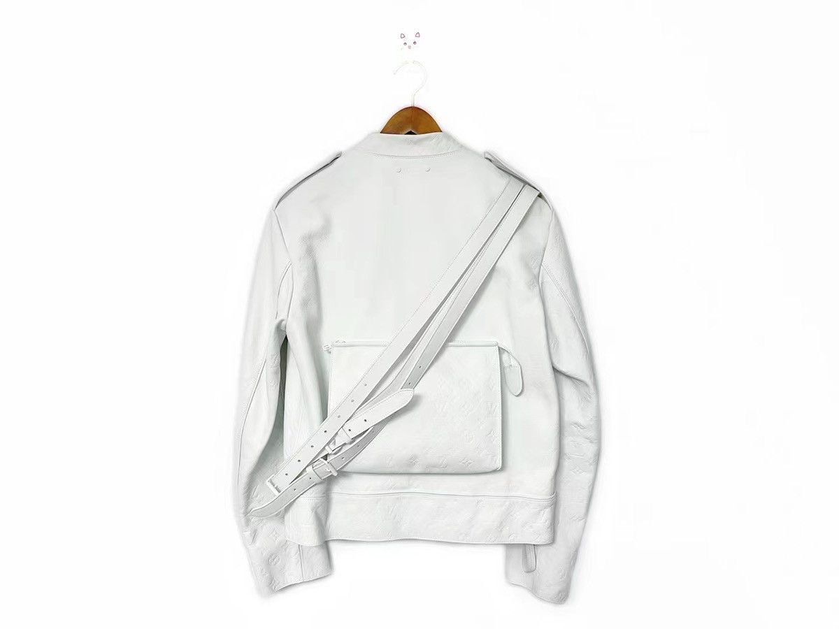 Louis Vuitton × Virgil Abloh FW19 Monogram embossed utility admiral jacket Size US M / EU 48-50 / 2 - 2 Thumbnail