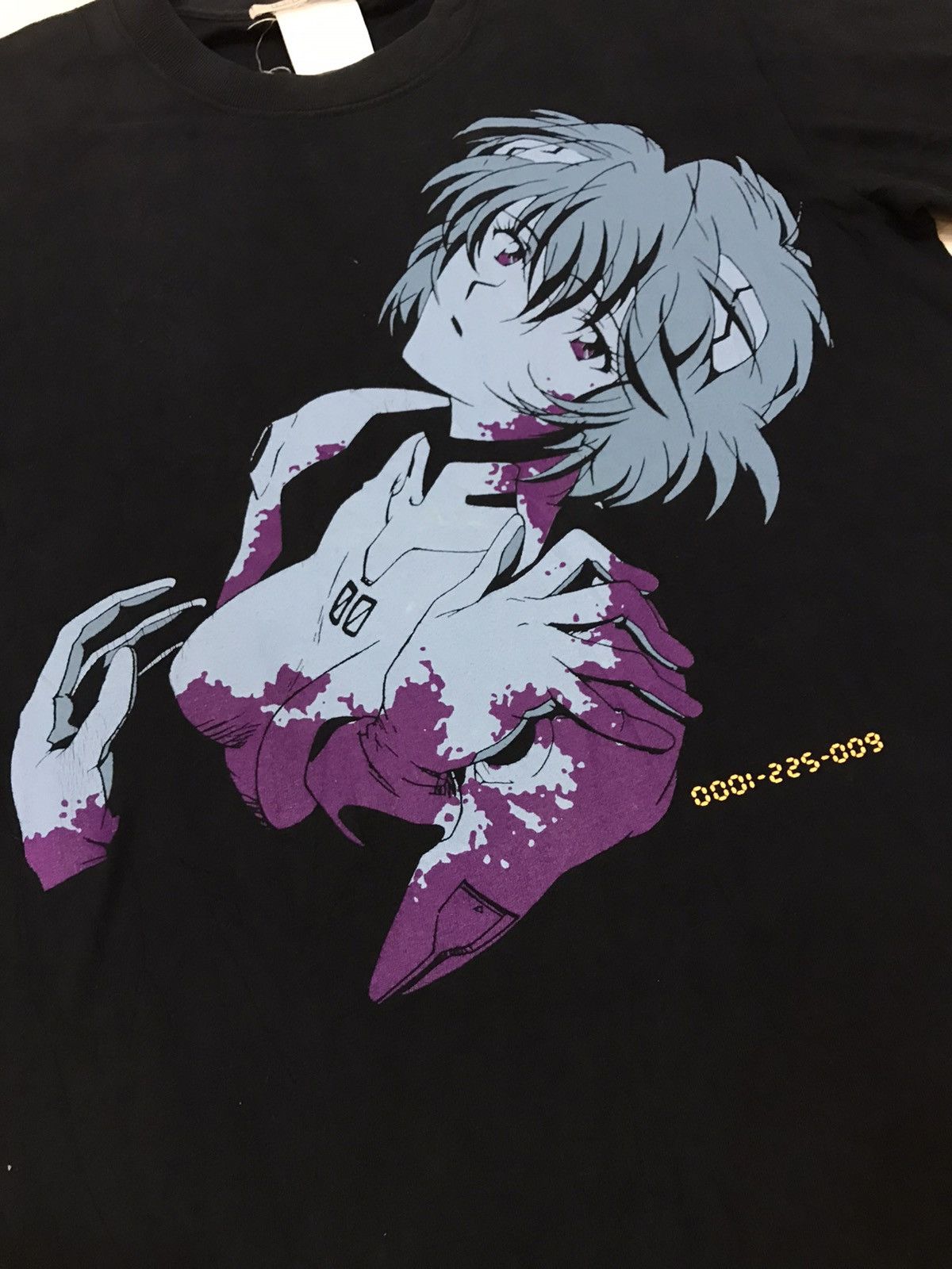 VINTAGE COSPA EVANGELION REI AYANAMI CYBERPUNK JAPAN SHIRT