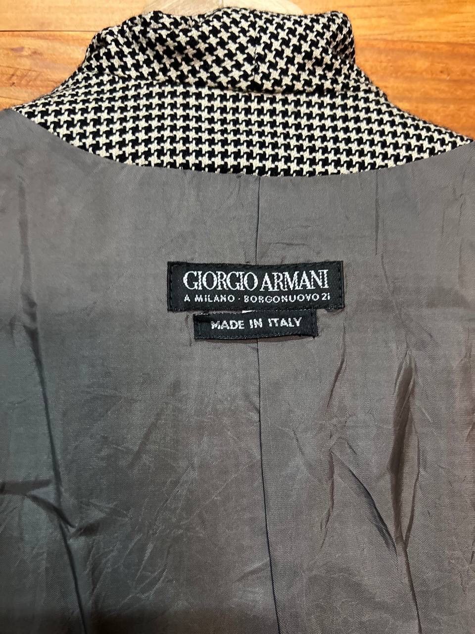 Giorgio Armani GIORGIO ARMANI A MILANO BORGONUOVO 21 WOMEN SUIT BLAZER Size ONE SIZE - 11 Thumbnail