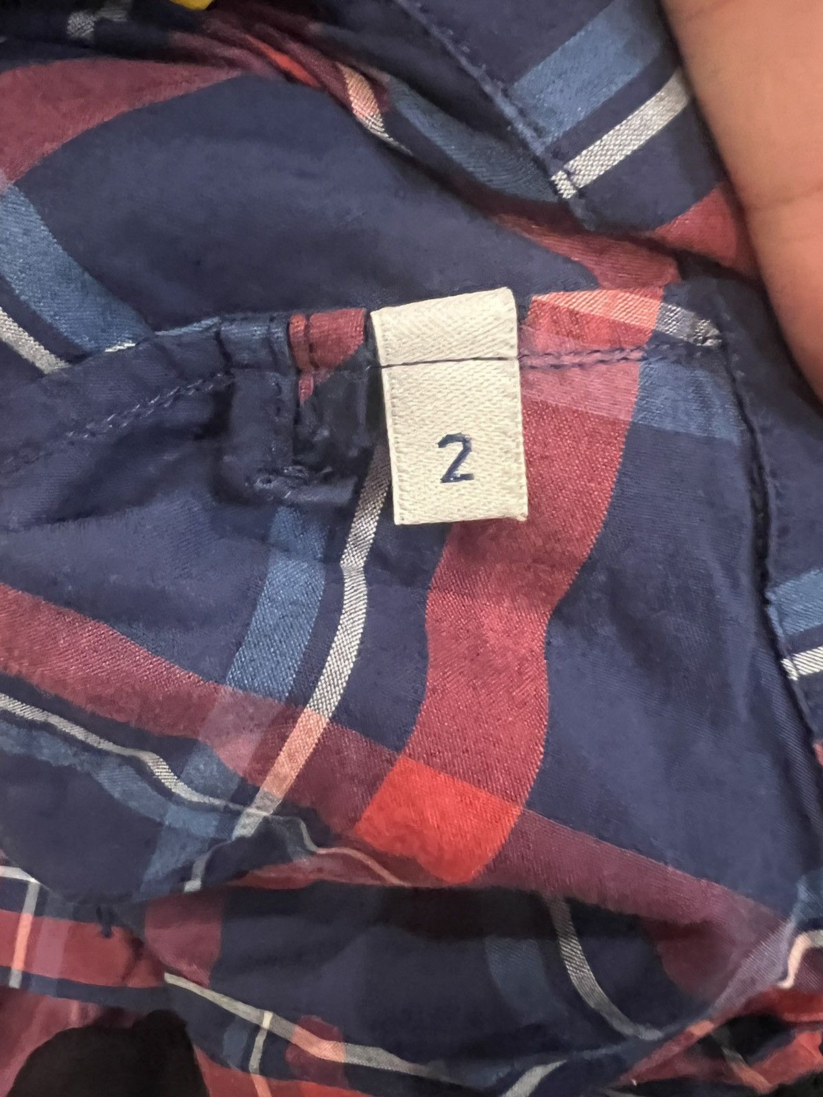 Fragment Design × Moncler Plaid checker button up flannel shirt Size US L / EU 52-54 / 3 - 7 Thumbnail