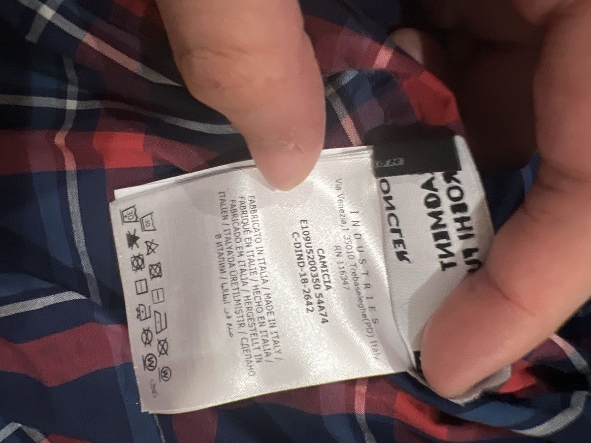 Fragment Design × Moncler Plaid checker button up flannel shirt Size US L / EU 52-54 / 3 - 8 Thumbnail