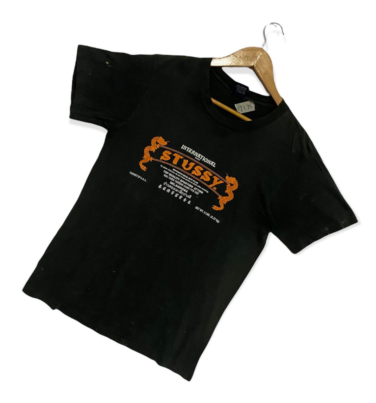 Stussy × Vintage Rare Vintage Stussy Dragon Shirt Size US S / EU 44-46 / 1 - 2 Thumbnail
