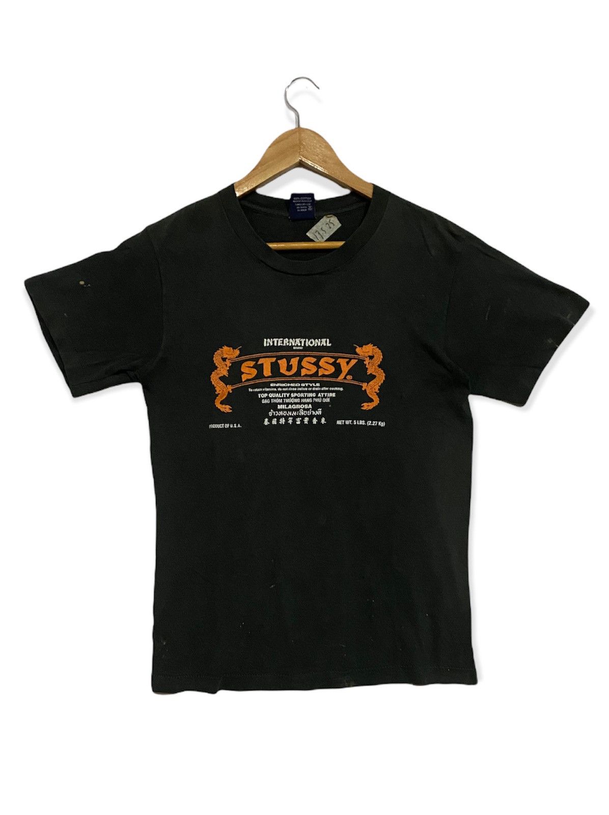Stussy × Vintage Rare Vintage Stussy Dragon Shirt Size US S / EU 44-46 / 1 - 1 Thumbnail