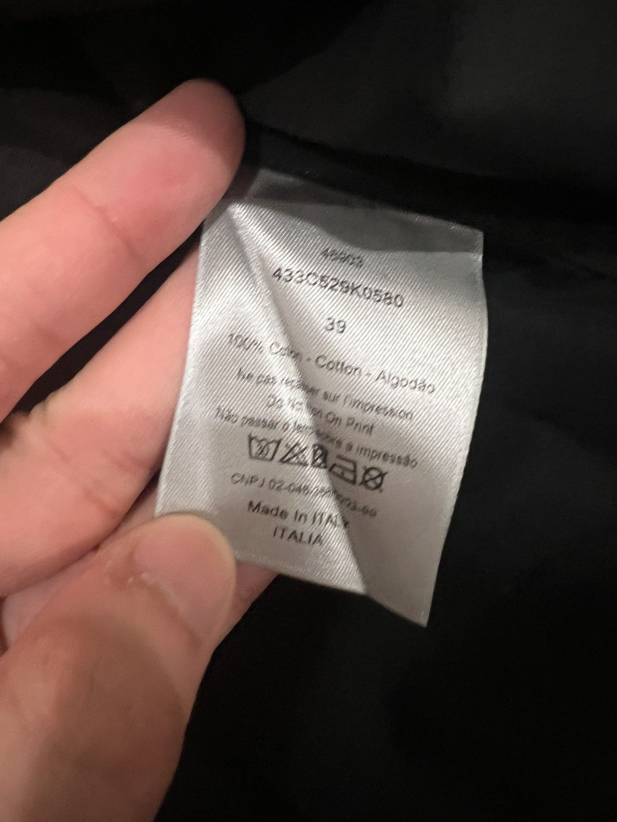 Dior Standing in the crowd one night button up shirt Size US M / EU 48-50 / 2 - 6 Thumbnail