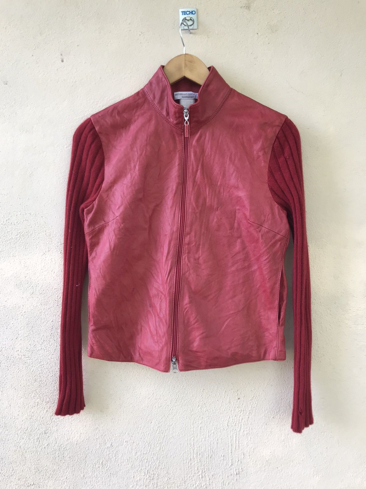 Brunello Cucinelli Brunello Cucinelli Cashmera Leather Jacket Size S / US 4 / IT 40 - 1 Thumbnail