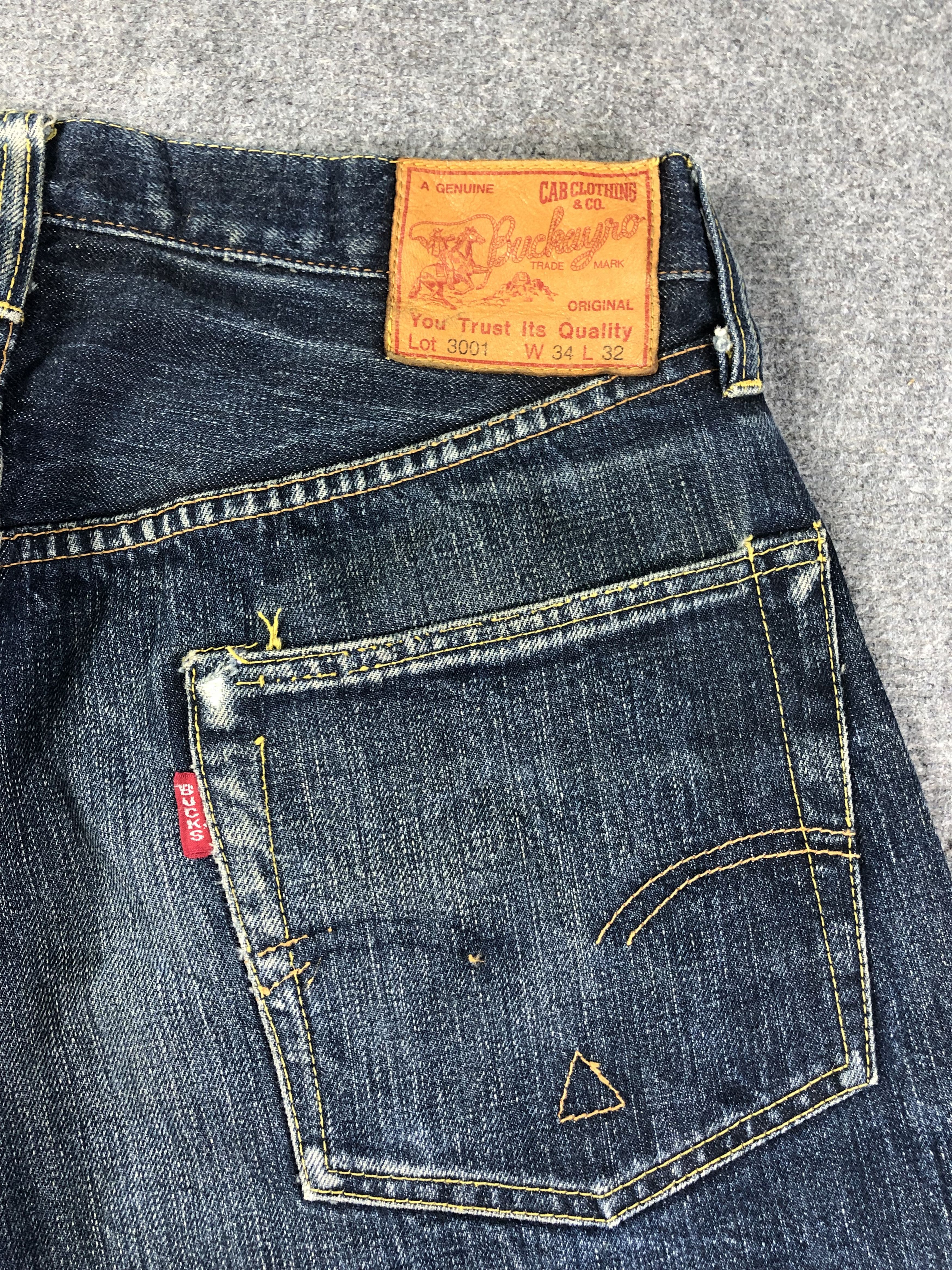 Cab Clothing Selvedge Jeans 33x30