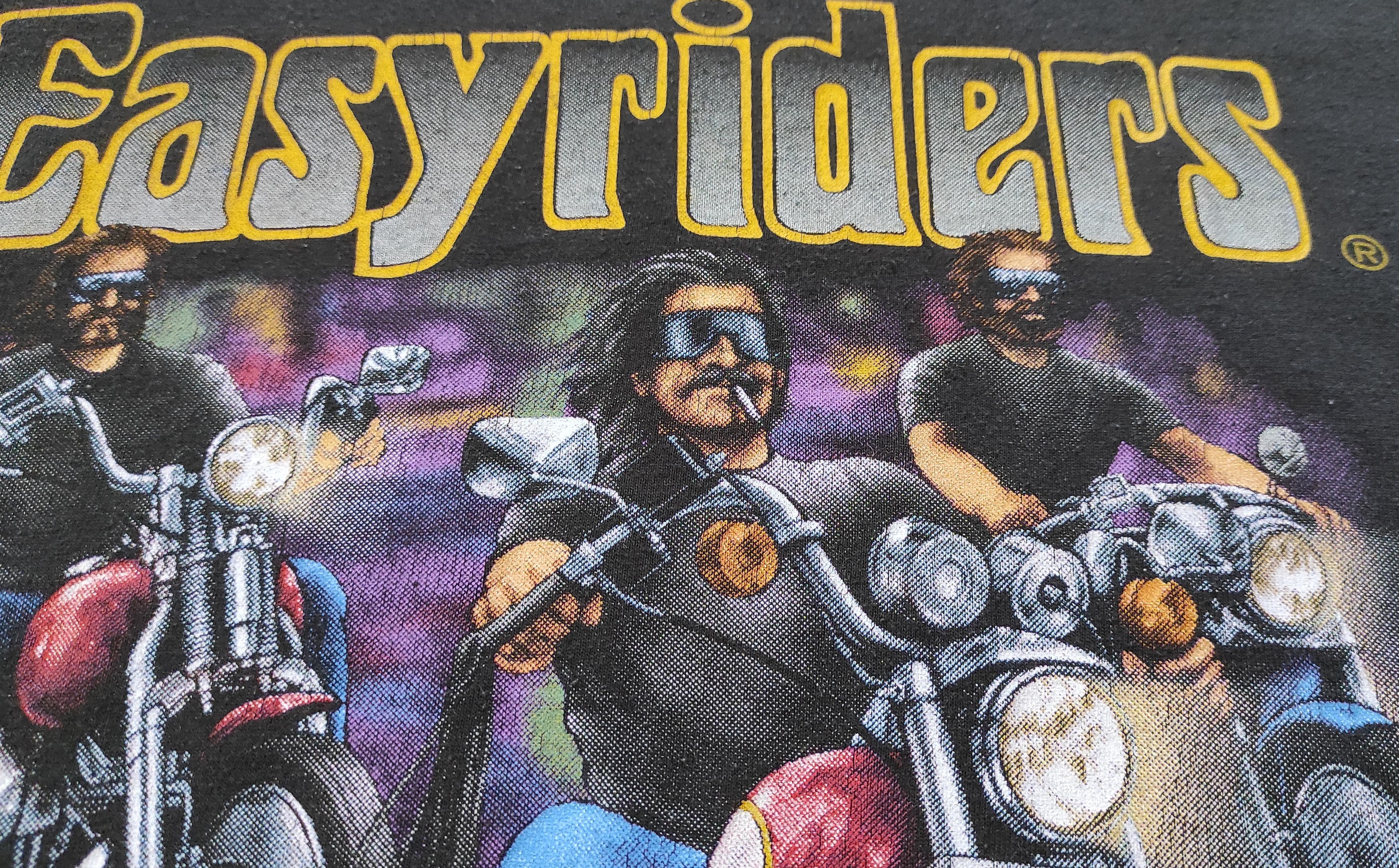 Band Tees Vintage Easyriders 1992 Biker Motorcycle Tee T Shirt Size US XL / EU 56 / 4 - 4 Thumbnail