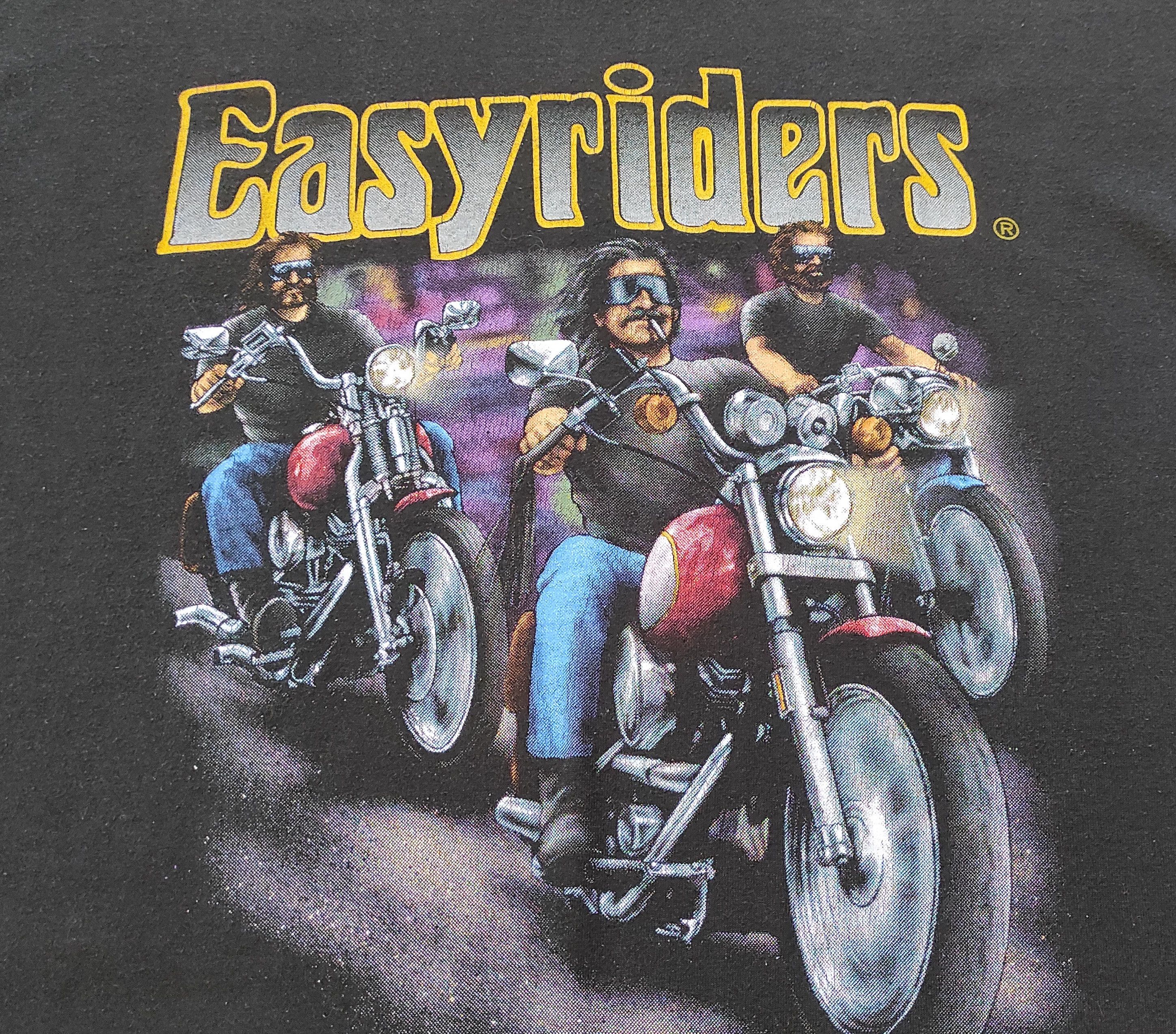 Band Tees Vintage Easyriders 1992 Biker Motorcycle Tee T Shirt Size US XL / EU 56 / 4 - 3 Thumbnail