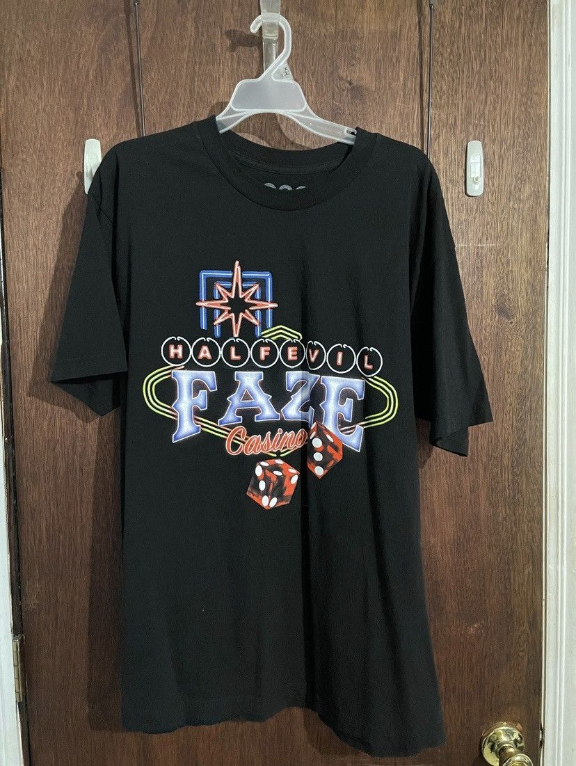 Half Evil Half Evil 333 FAZE Casino Tee Black size small Size US S / EU 44-46 / 1 - 1 Thumbnail
