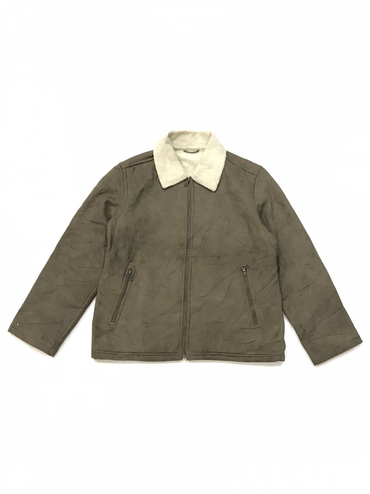 Uniqlo × Vintage VINTAGE UNIQLO FLEECE JACKET INSULATED Size US L / EU 52-54 / 3 - 1 Thumbnail