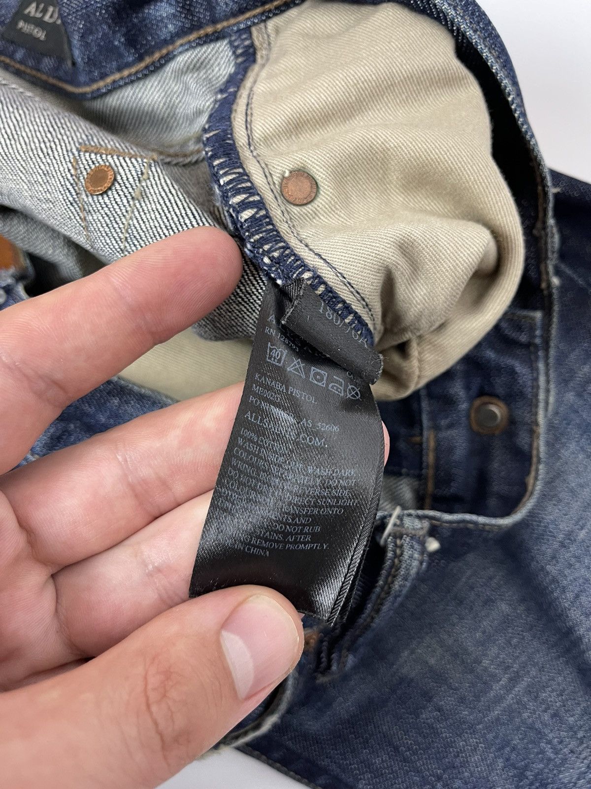 Allsaints Allsaints Kanaba Pistol distressed denim jeans pants Size US 32 / EU 48 - 13 Thumbnail