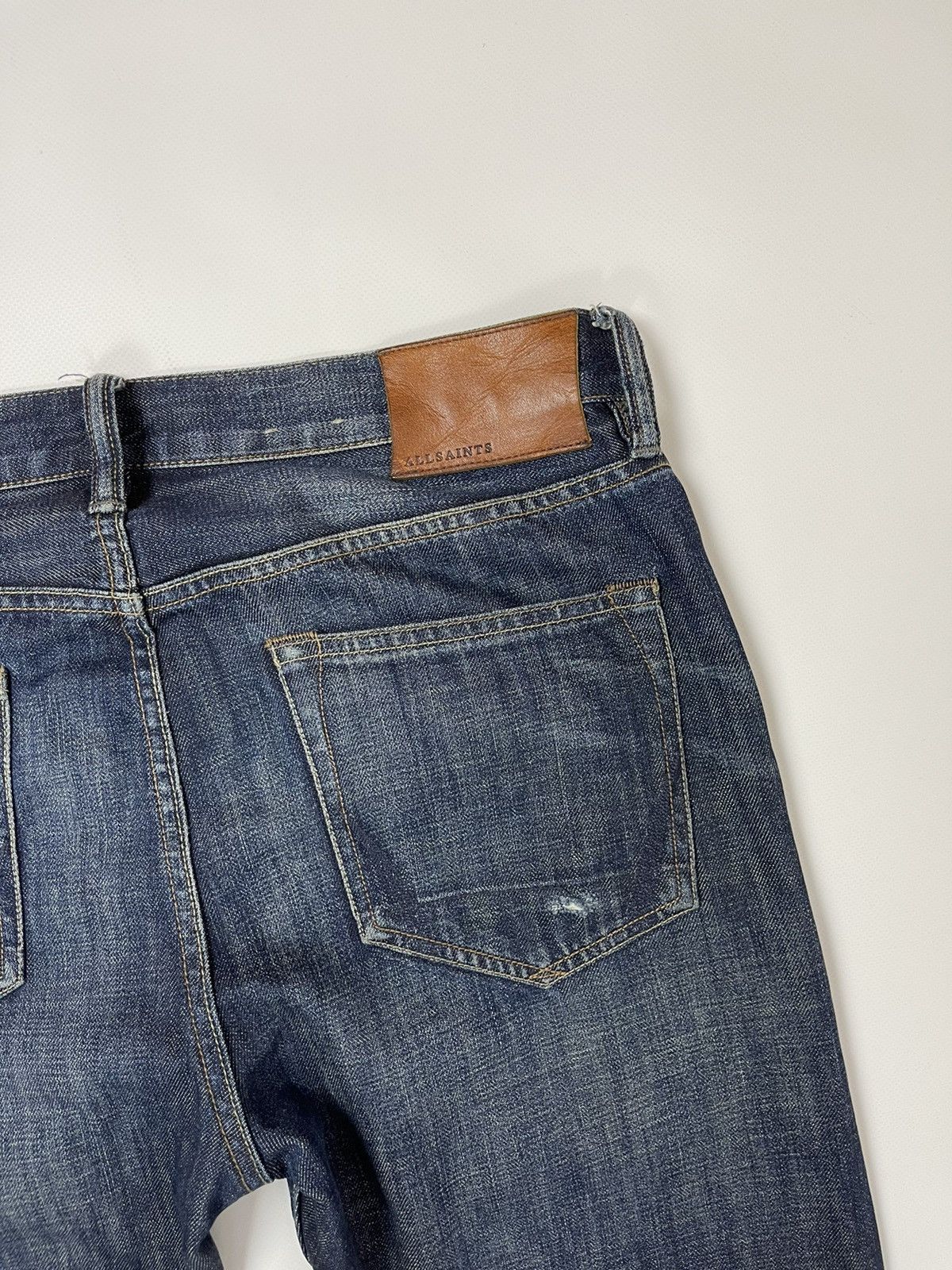 Allsaints Allsaints Kanaba Pistol distressed denim jeans pants Size US 32 / EU 48 - 16 Thumbnail
