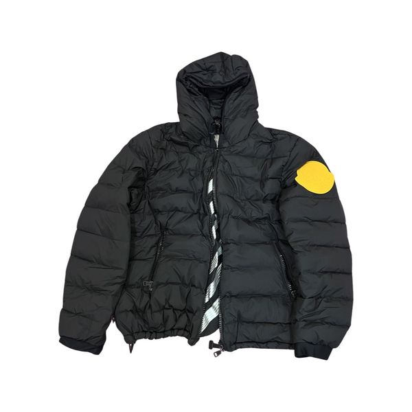 Moncler x off store white puffer