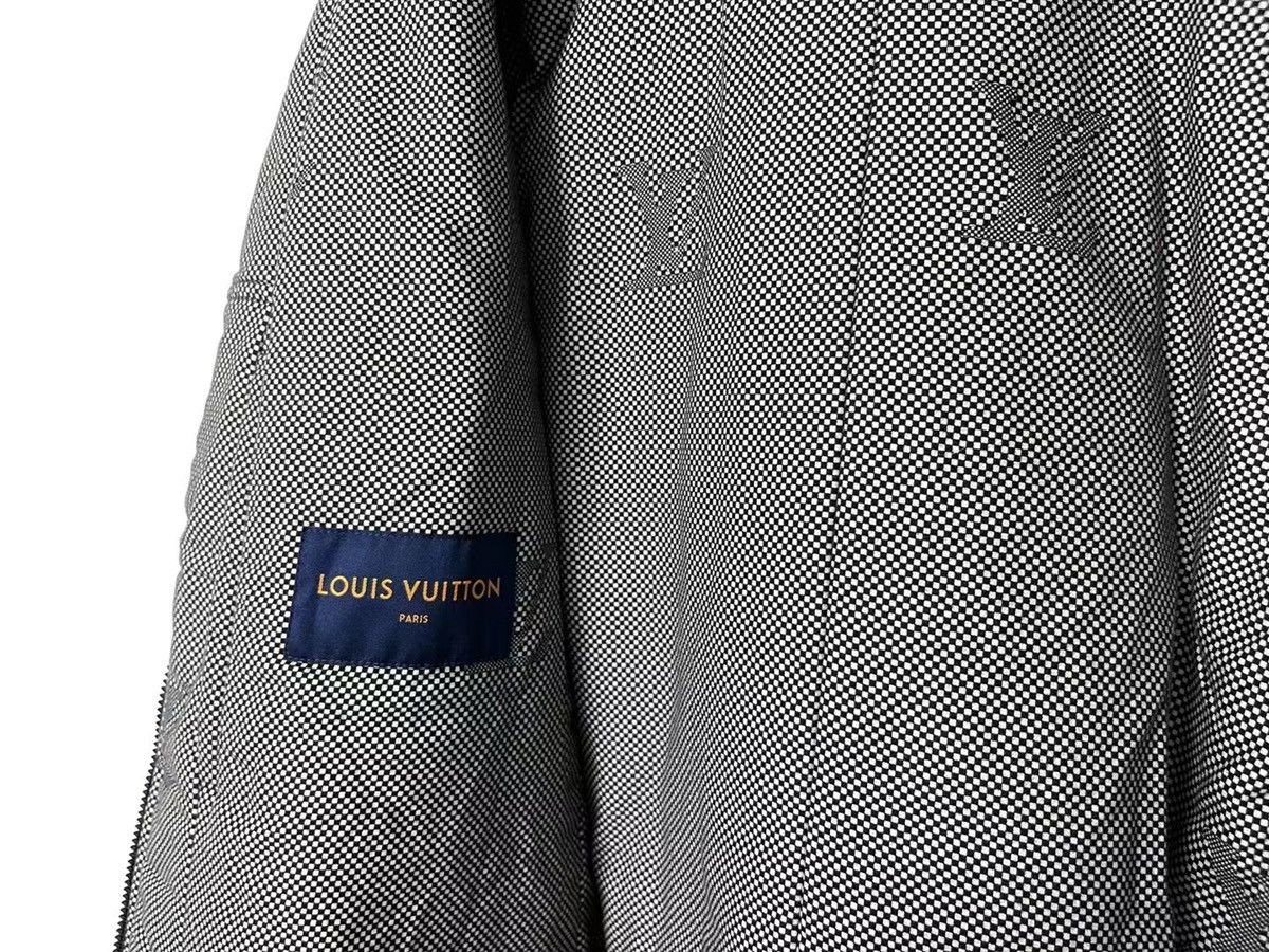 Louis Vuitton Embroidered square Lv padded moleskin parka Size US M / EU 48-50 / 2 - 4 Thumbnail