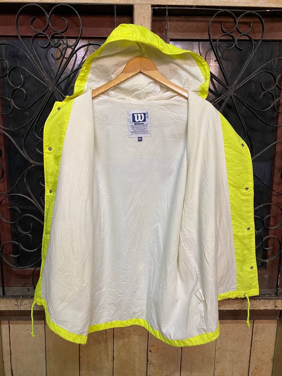 Wilson Vintage Wilson Snap Button Hoodie Track Windbreaker Size US XXL / EU 58 / 5 - 6 Thumbnail