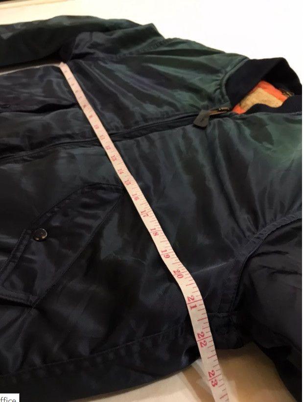 Japanese Brand VINTAGE HOUSTON BOMBER JACKET METALLIC GREEN US MARINE Size US M / EU 48-50 / 2 - 9 Thumbnail