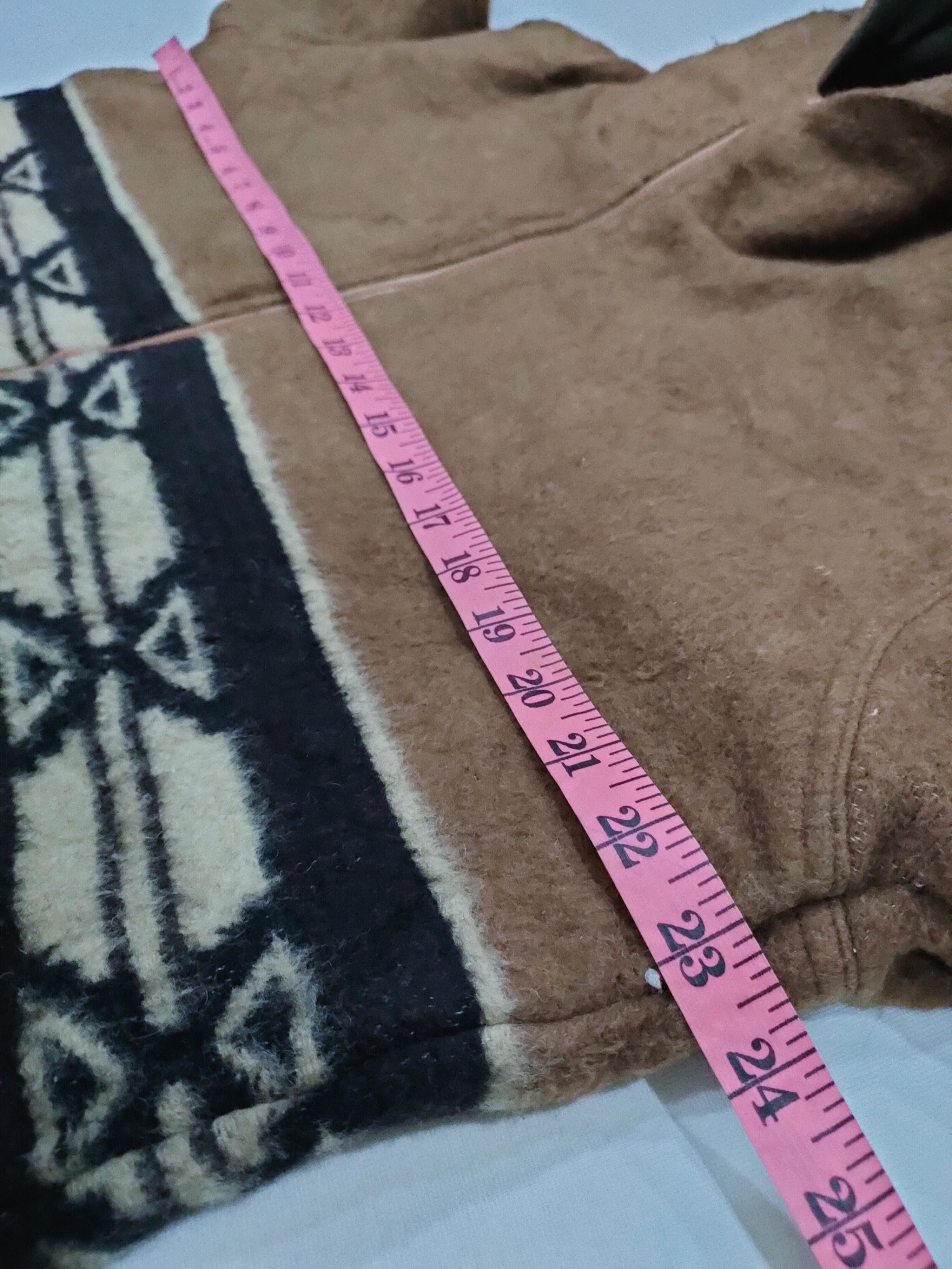 Native × Vintage VTG NATIVE AMERICAN NAVAJO AZTEC JACKET TELA Size US XL / EU 56 / 4 - 4 Thumbnail