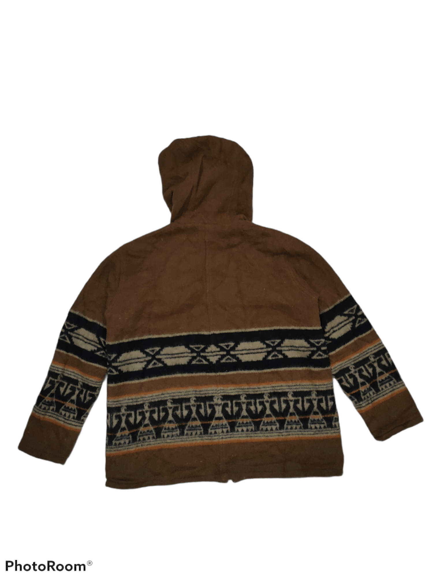 Native × Vintage VTG NATIVE AMERICAN NAVAJO AZTEC JACKET TELA Size US XL / EU 56 / 4 - 2 Thumbnail