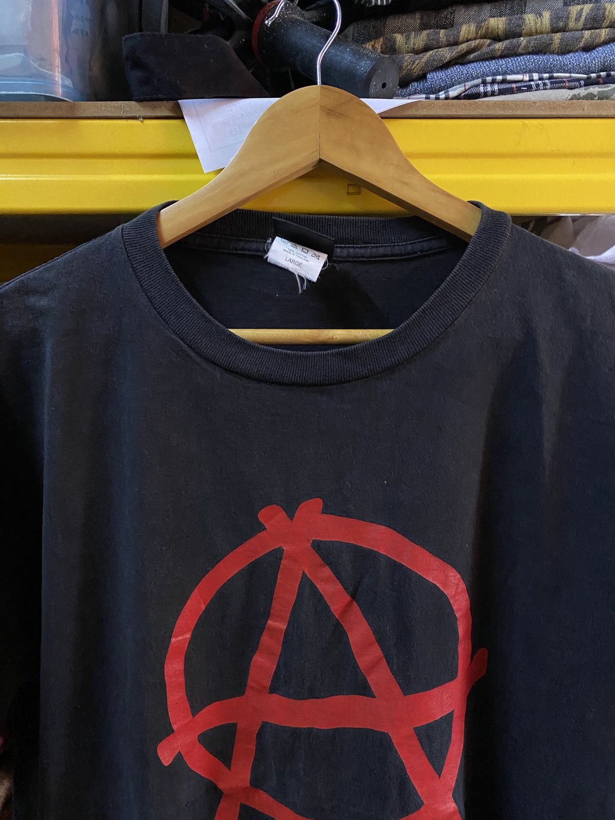 Vintage 90s Anarchy single stitch Punk Seditionaries Band