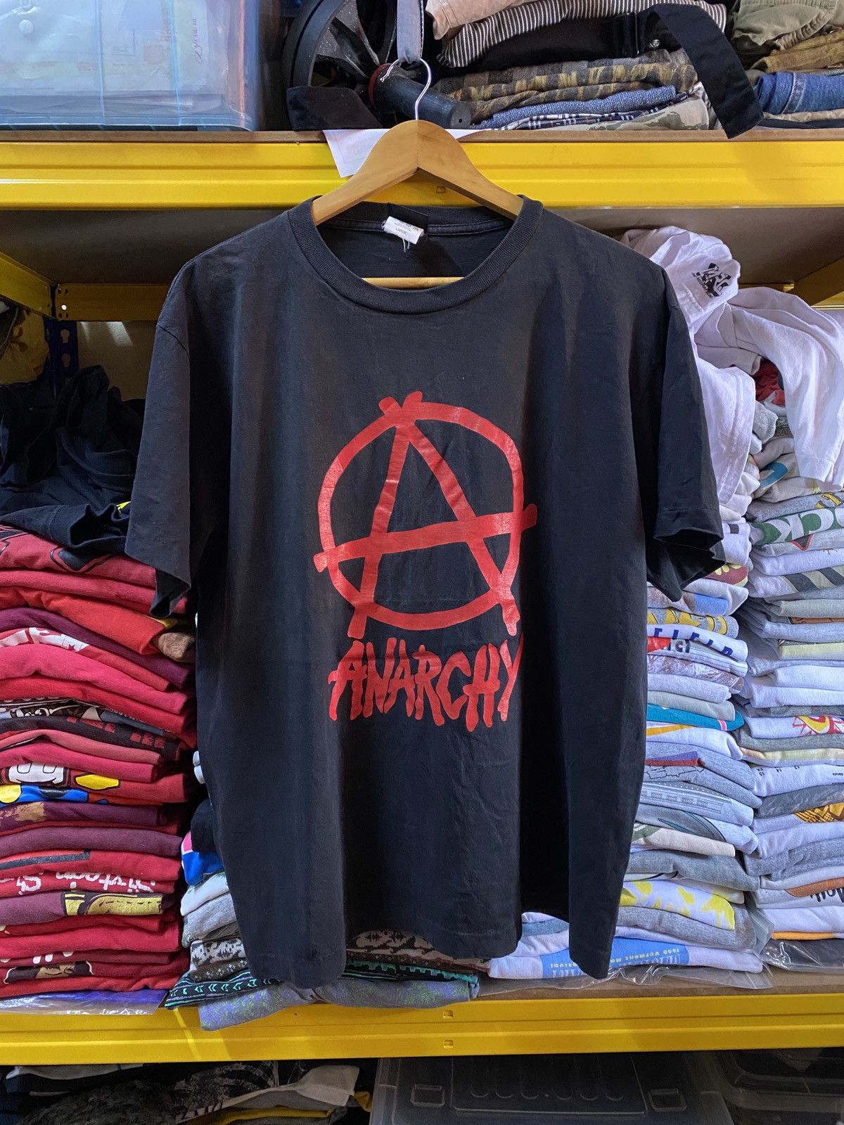 Vintage 90s Anarchy single stitch Punk Seditionaries Band
