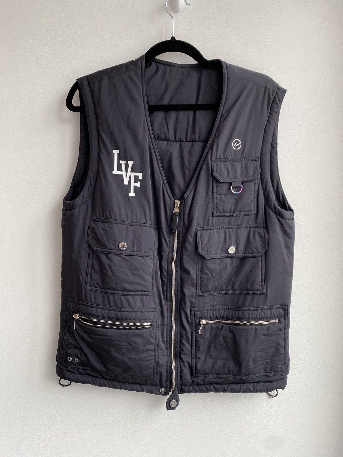 Louis Vuitton x Fragments gilet - size 50 - dark Navy / Black - large vest