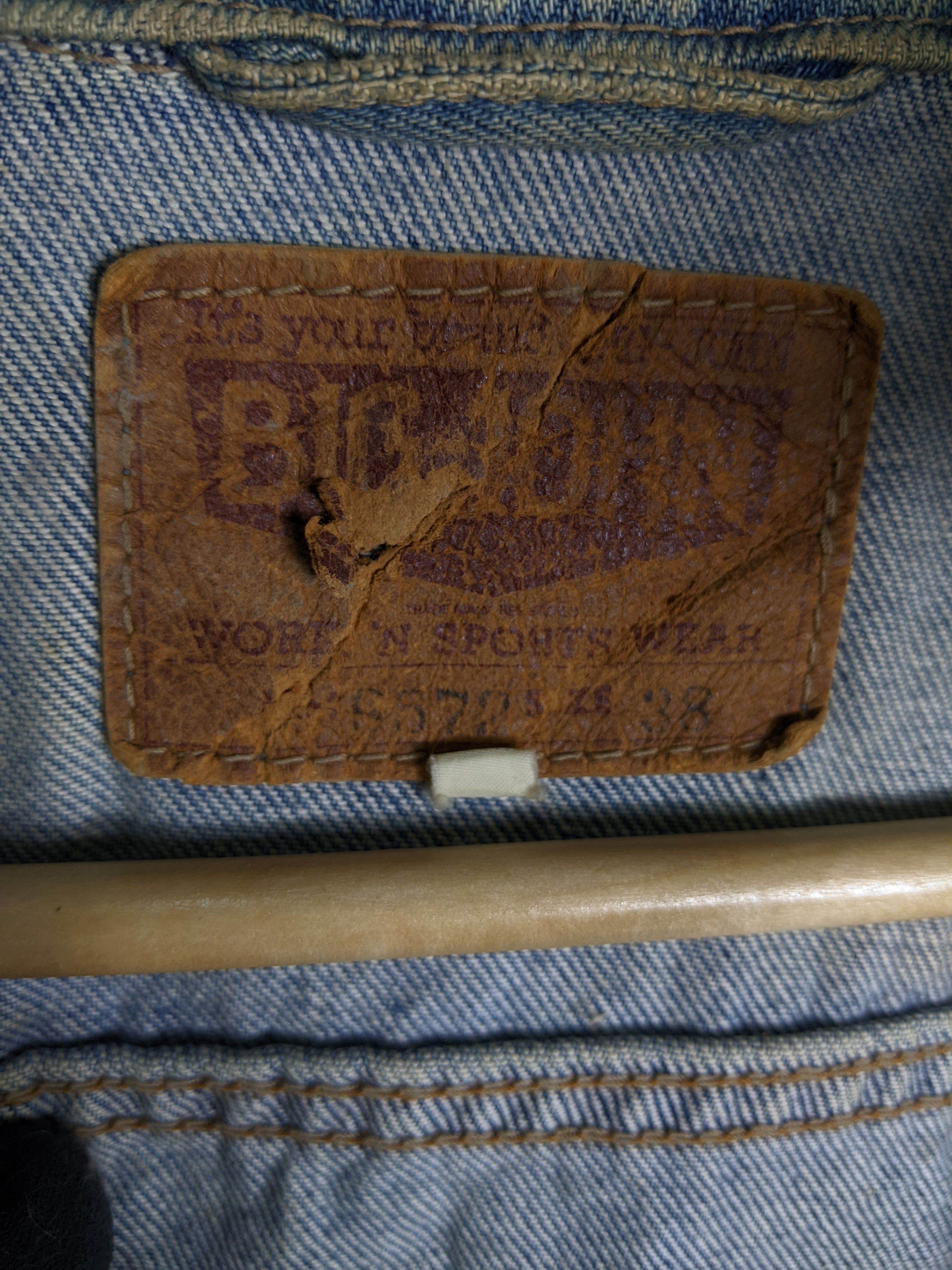 Big John × Vintage BIG JOHN DENIM BUTTOM JACKET Size US L / EU 52-54 / 3 - 7 Thumbnail