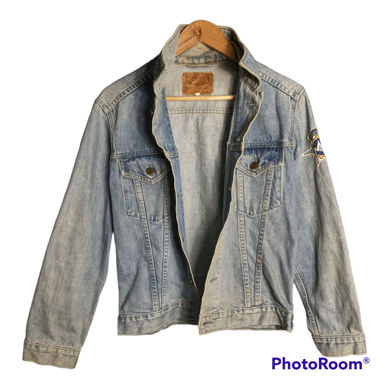 Big John × Vintage BIG JOHN DENIM BUTTOM JACKET Size US L / EU 52-54 / 3 - 3 Thumbnail