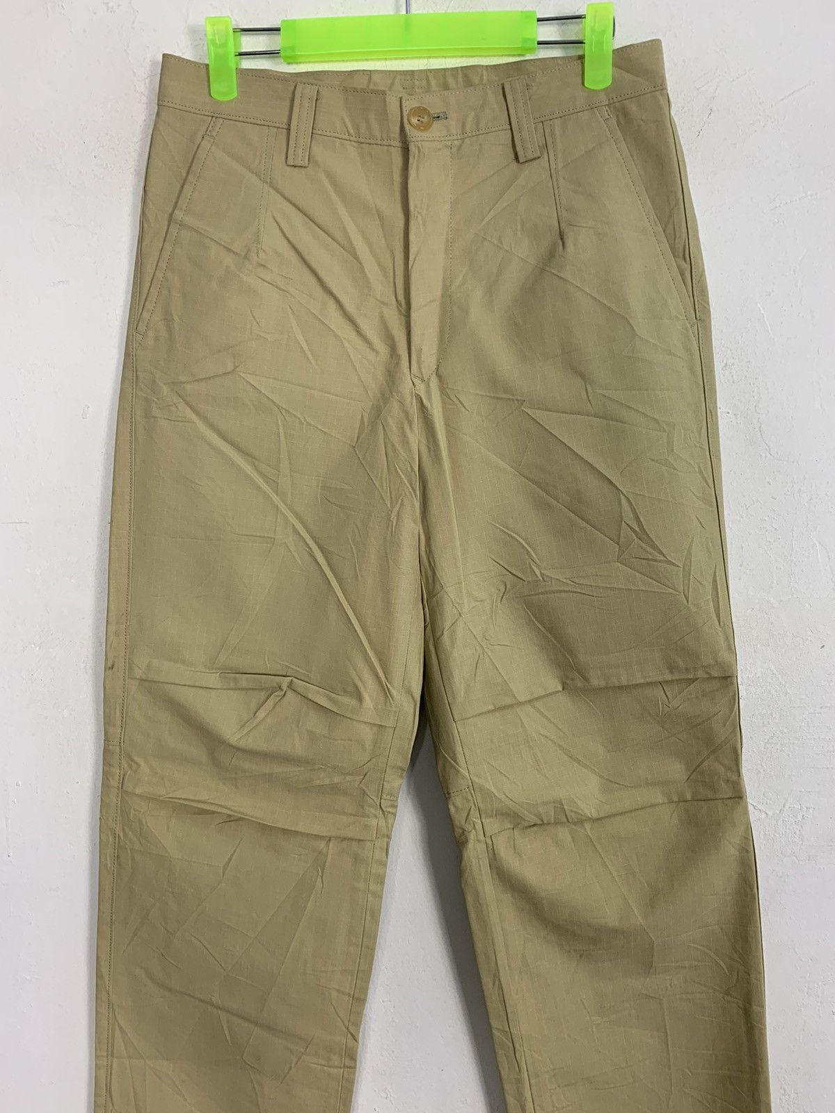 Vintage 90s Damon Homme Italy Casual Trouser Pant Khakis Workwear Size US 28 / EU 44 - 3 Thumbnail