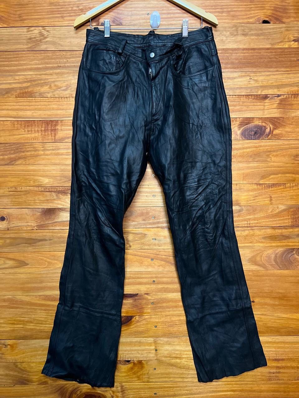 Genuine Leather UNION MADE LEATHER PANTS SIZE 34 Size US 34 / EU 50 - 1 Thumbnail