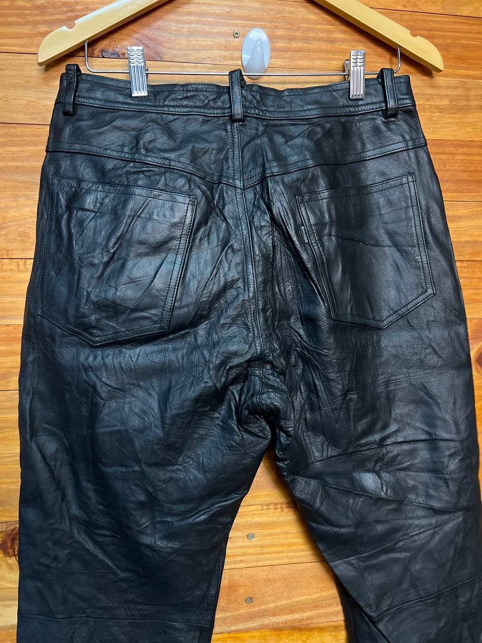 Genuine Leather UNION MADE LEATHER PANTS SIZE 34 Size US 34 / EU 50 - 7 Thumbnail