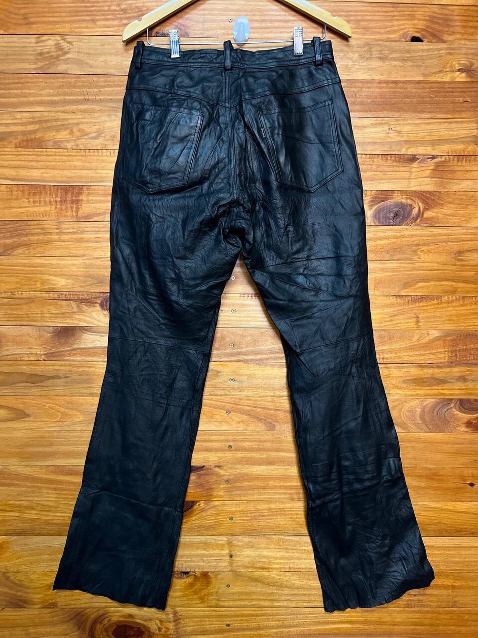 Genuine Leather UNION MADE LEATHER PANTS SIZE 34 Size US 34 / EU 50 - 6 Thumbnail