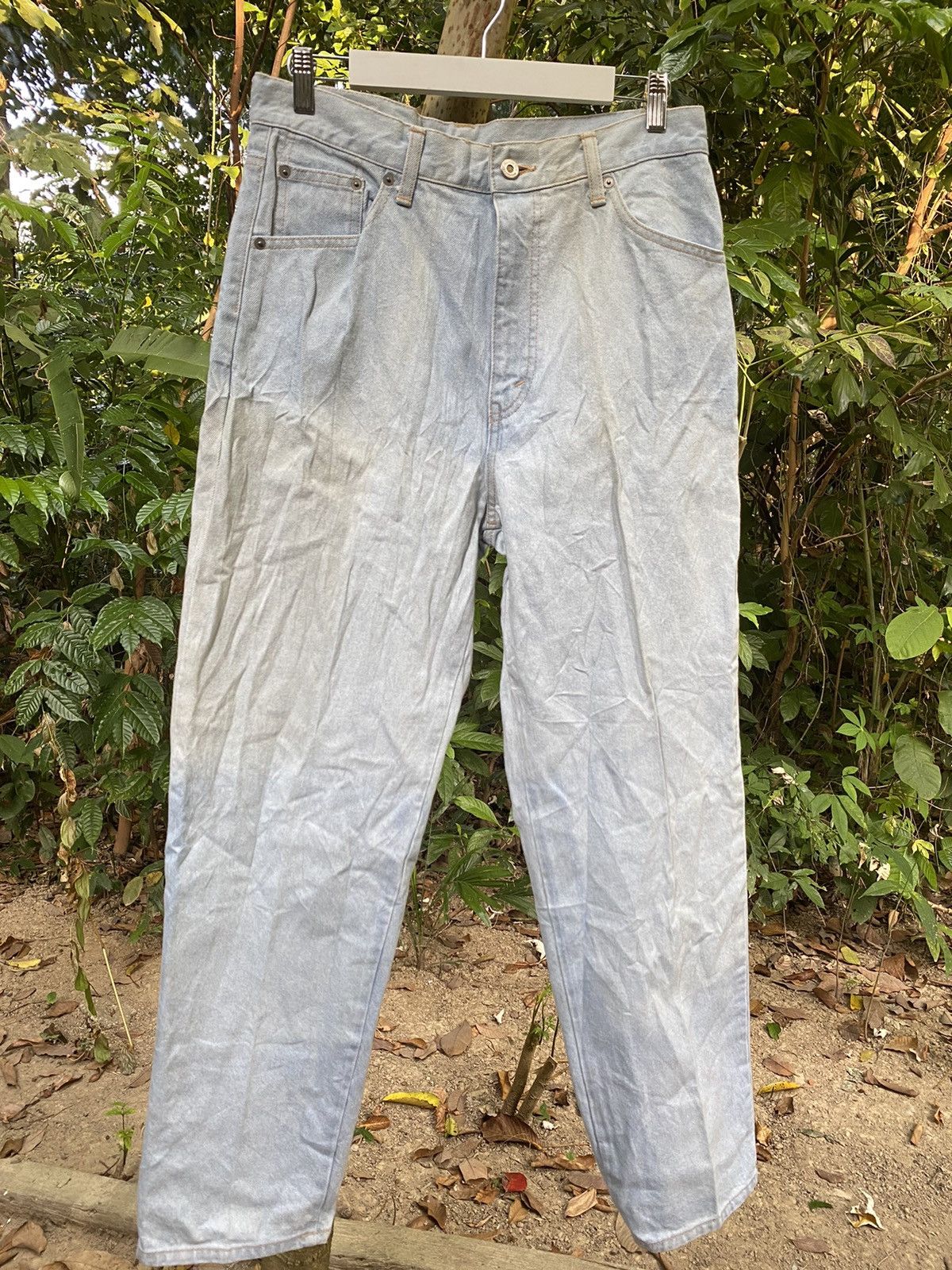 VINTAGE MORKINGBIRD DENIM PANTS
