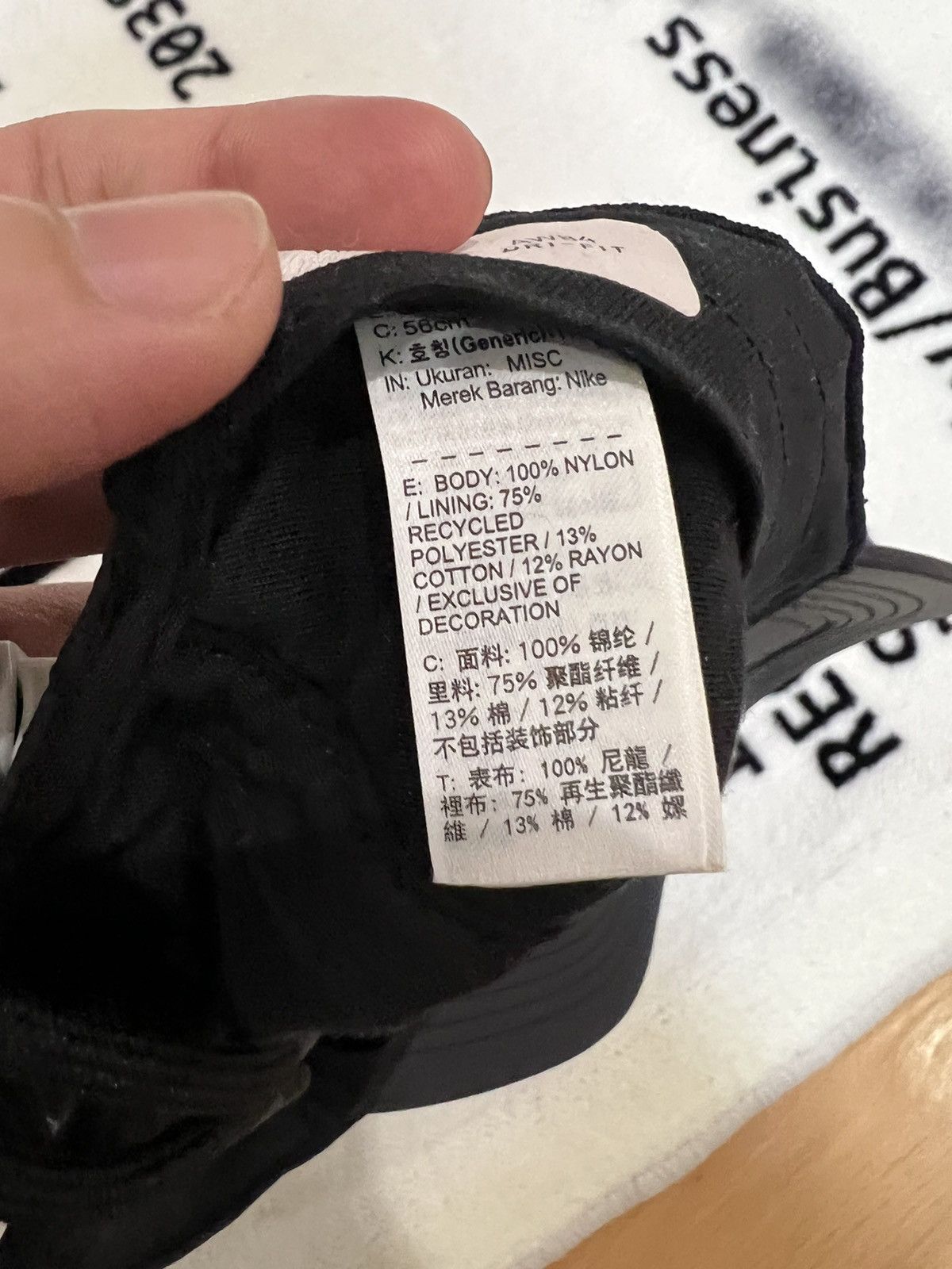 Fear of God × Nike AW84 hat Size ONE SIZE - 5 Thumbnail