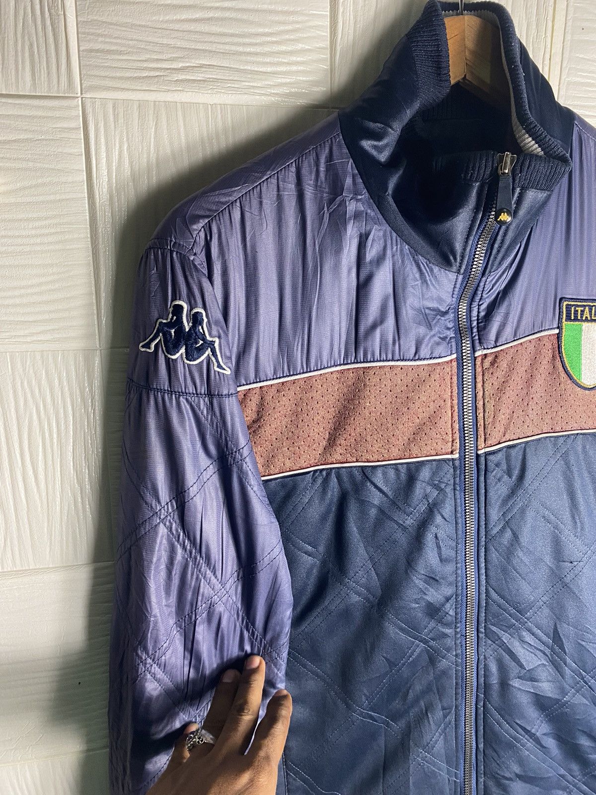 Kappa × Vintage Vintage KAPPA ITALIA VINTAGE JACKET Size US L / EU 52-54 / 3 - 4 Thumbnail
